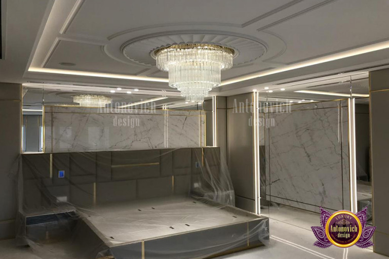 Sophisticated bathroom redesign by Luxury Antonovich Design