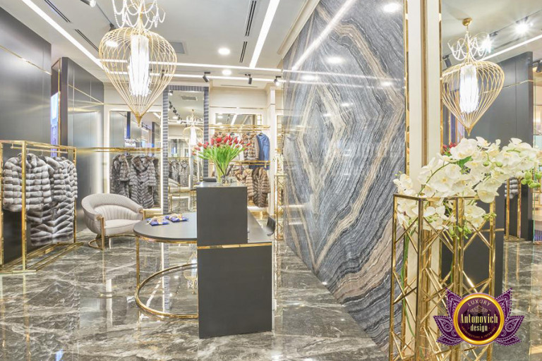 Innovative retail display solutions by Dubai's top interior fitout experts