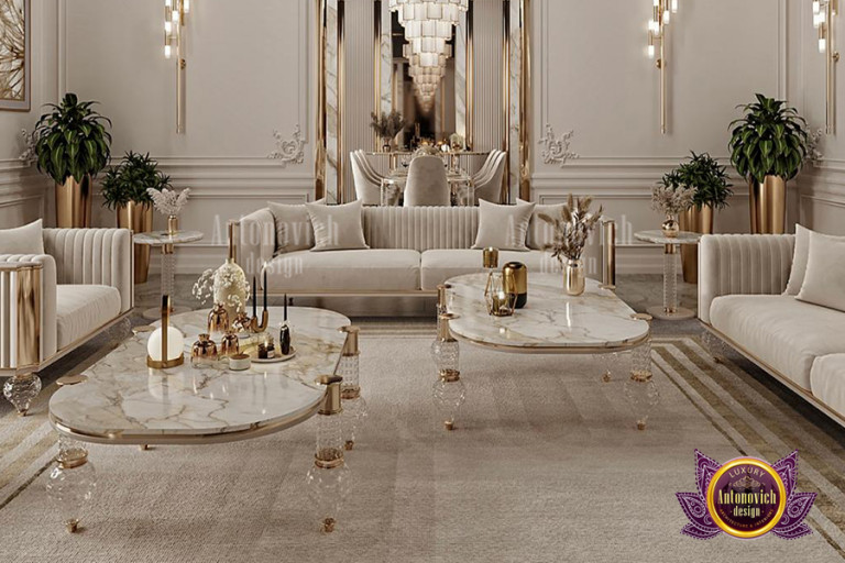 Modern living room setup from Dubai's online furniture store