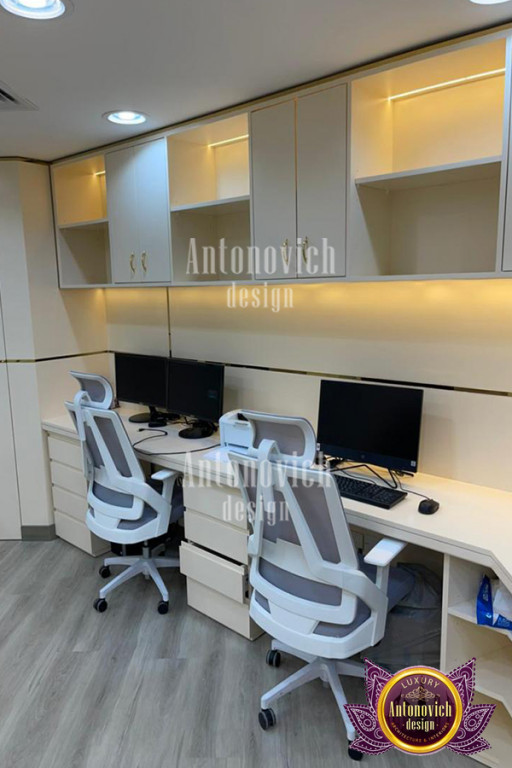 Modern office fitout design in Dubai