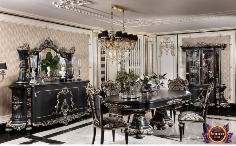 Modern dining room design from a popular furniture store in UAE
