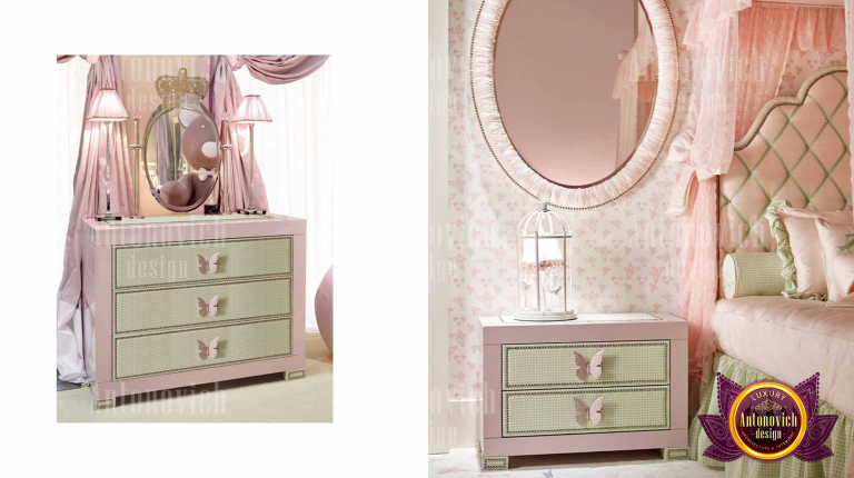 Elegant bedroom design featuring furniture from UAE online stores