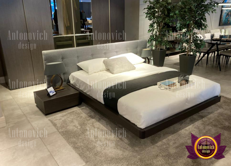 Sophisticated high-end bedroom furniture showcasing Ajman's finest craftsmanship