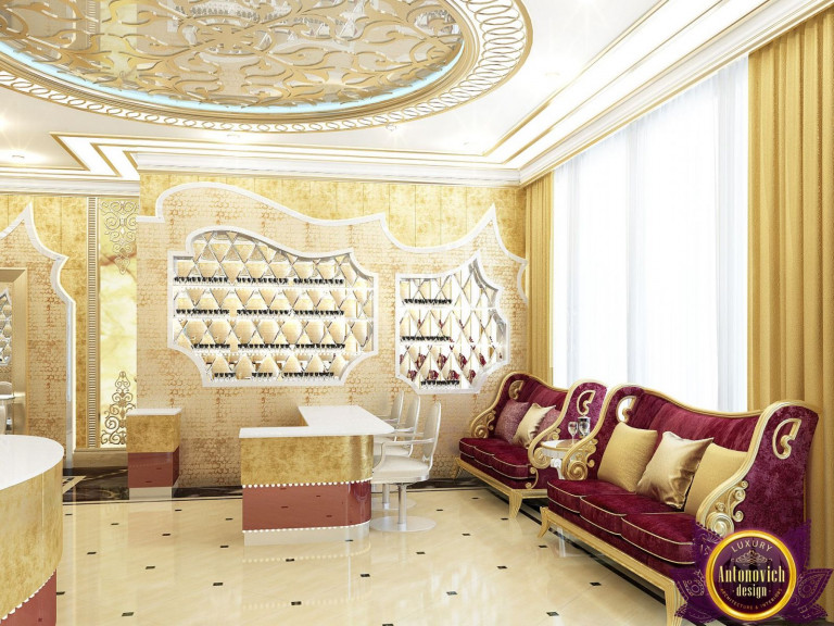 Luxurious spa treatment room design