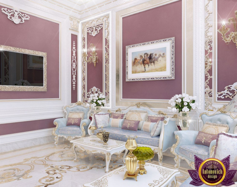 Exquisite interior design of the luxurious Majlis