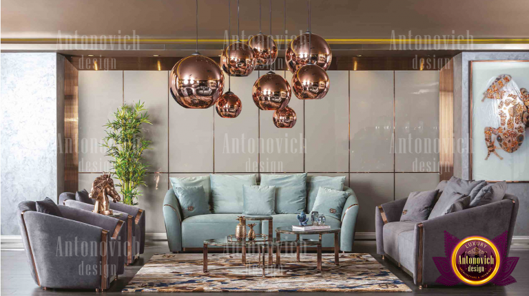 Stunning bedroom design featuring high-end Dubai furniture