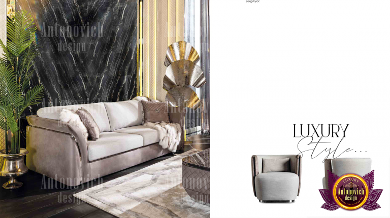 Luxurious Dubai furniture showroom