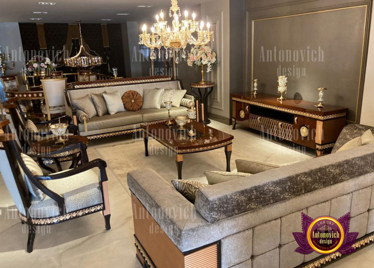 Elegant bedroom design featuring premium Dubai furniture