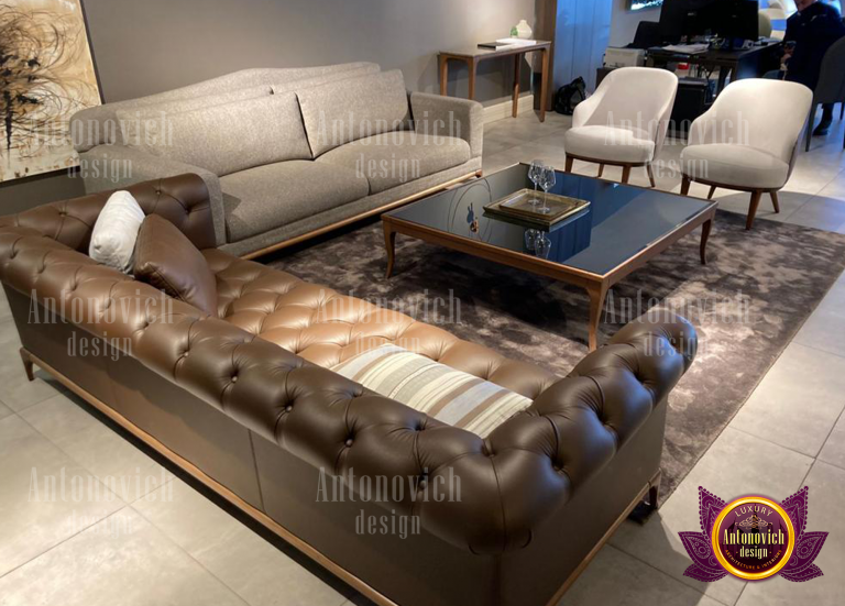 Elegant bedroom design featuring luxurious Sharjah furniture