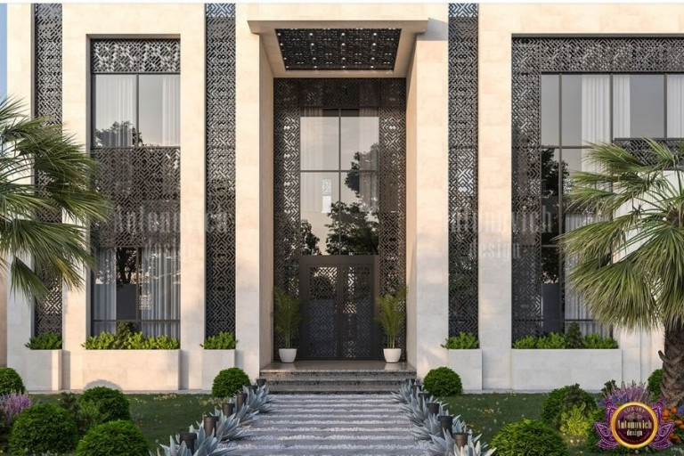 Luxurious living room in a bespoke Dubai villa