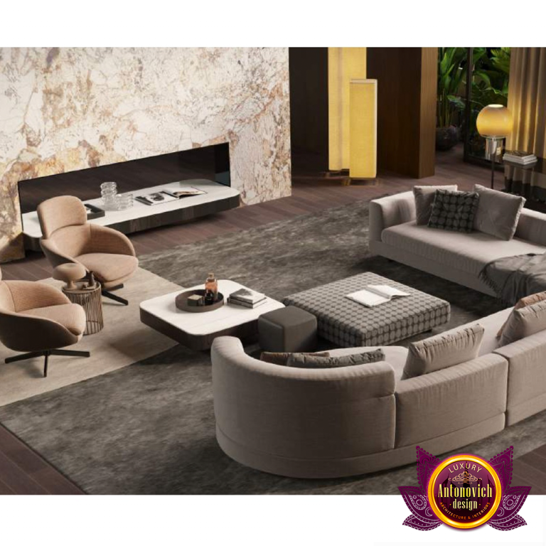 Elegant bedroom design featuring the latest 2022 Dubai furniture trends