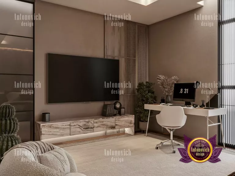 Luxurious Dubai bedroom with modern design elements