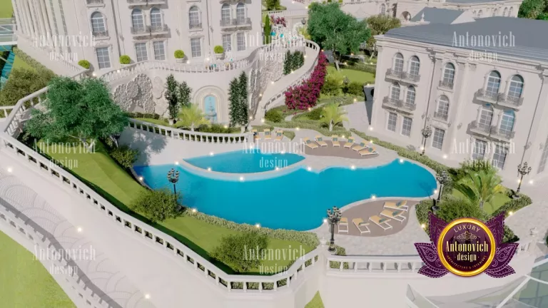 Astonishing Dubai villa with lush garden and pool