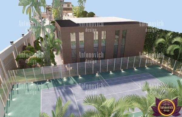 Innovative 3D visualization of a luxurious Dubai villa
