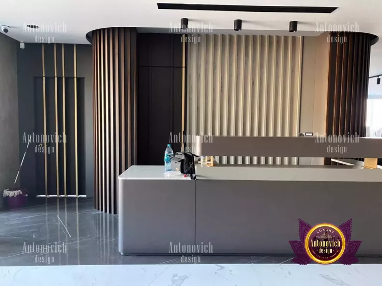Elegant office space showcasing Dubai's finest interior design