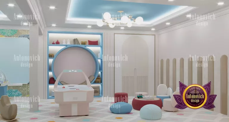 Innovative storage solutions for a Dubai playroom