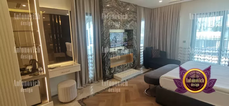 Stylish outdoor furniture for a lavish Dubai villa