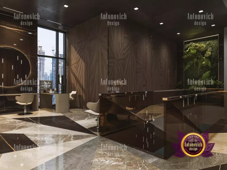 Luxury Dubai Office Lobby Interior Design
