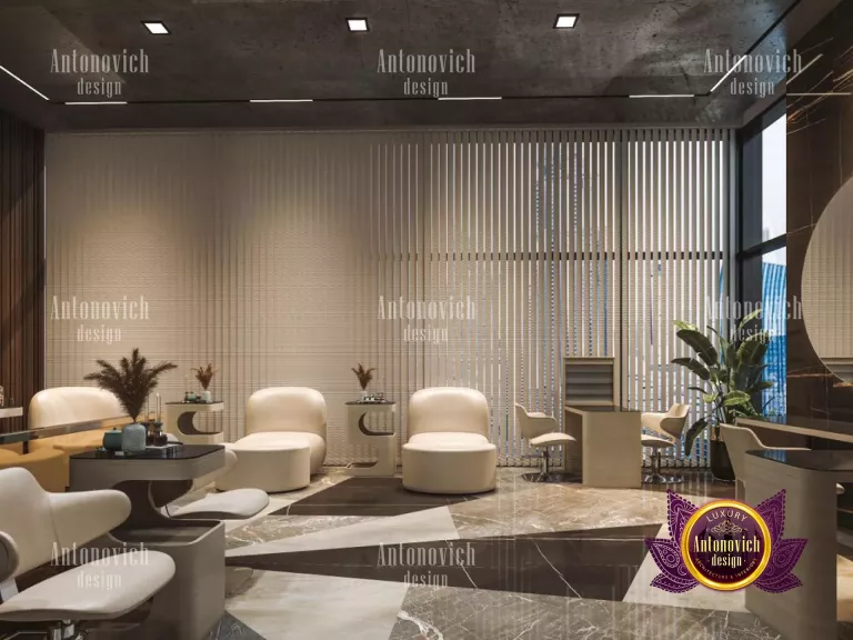 Luxury Dubai Office Lobby Interior Design