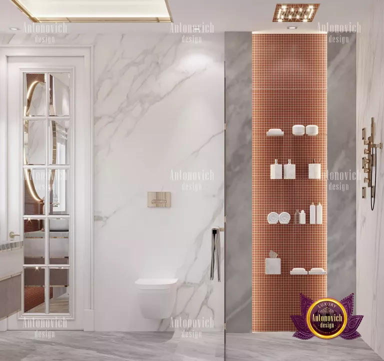 Modern and sleek bathroom design inspired by Dubai's top trends