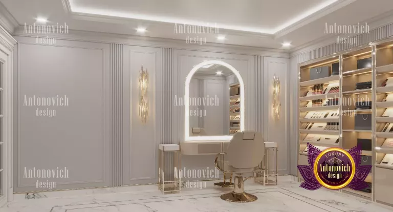 Elegant Salon Interior Design