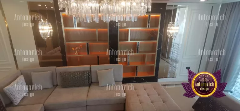 Exquisite dining room adorned with lavish furniture from Dubai