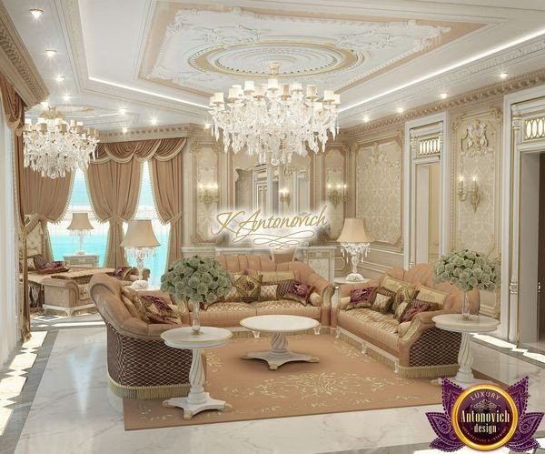 Elegant bedroom with sophisticated design elements