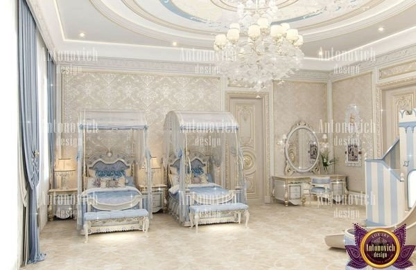 Elegant bedroom decor featuring designer LA style