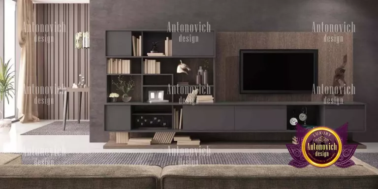 Modern bedroom design with elegant furniture