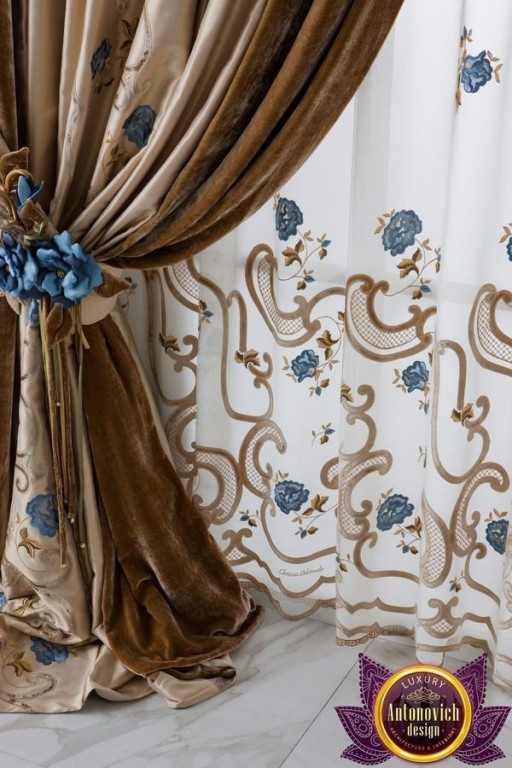 Kenia curtains adding a touch of sophistication to a bedroom