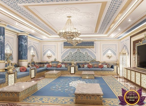 Traditional Arabic kitchen with modern amenities