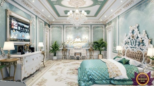 Elegant Medina living room with luxurious furniture
