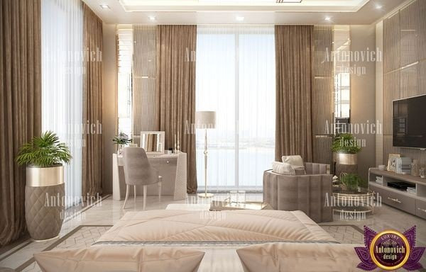Elegant living room design in an Antonovich Group LA residence