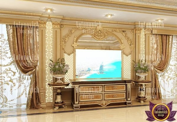 Elegant living room designed by a famous interior designer