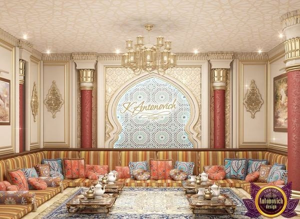 Luxurious bedroom design inspired by Mecca's culture