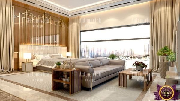 Elegant bedroom interior by one of Dubai's best designers
