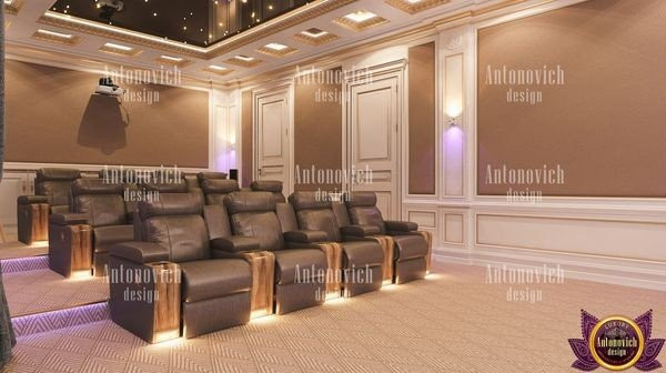Stylish living room with modern New York design