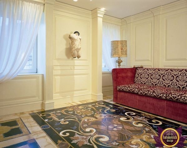 Opulent bedroom design with lavish bedding and accessories