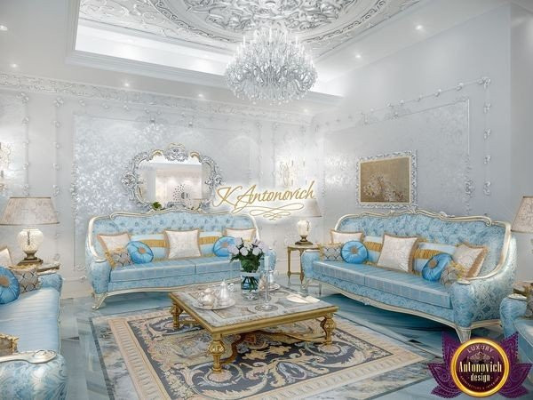 Luxurious bedroom in the Роскошный дом