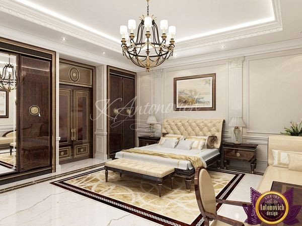Elegant bedroom featuring the work of a renowned Sri Lankan interior designer