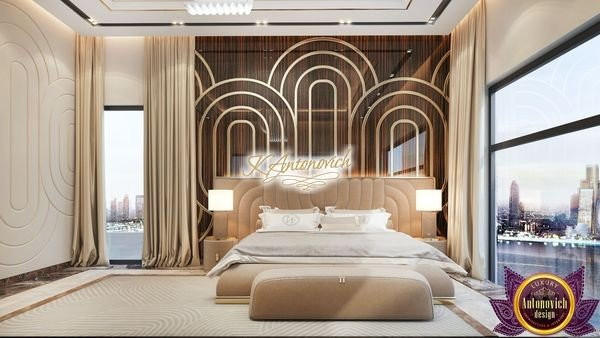 Luxurious living room designed by Dubai's top interior design firm