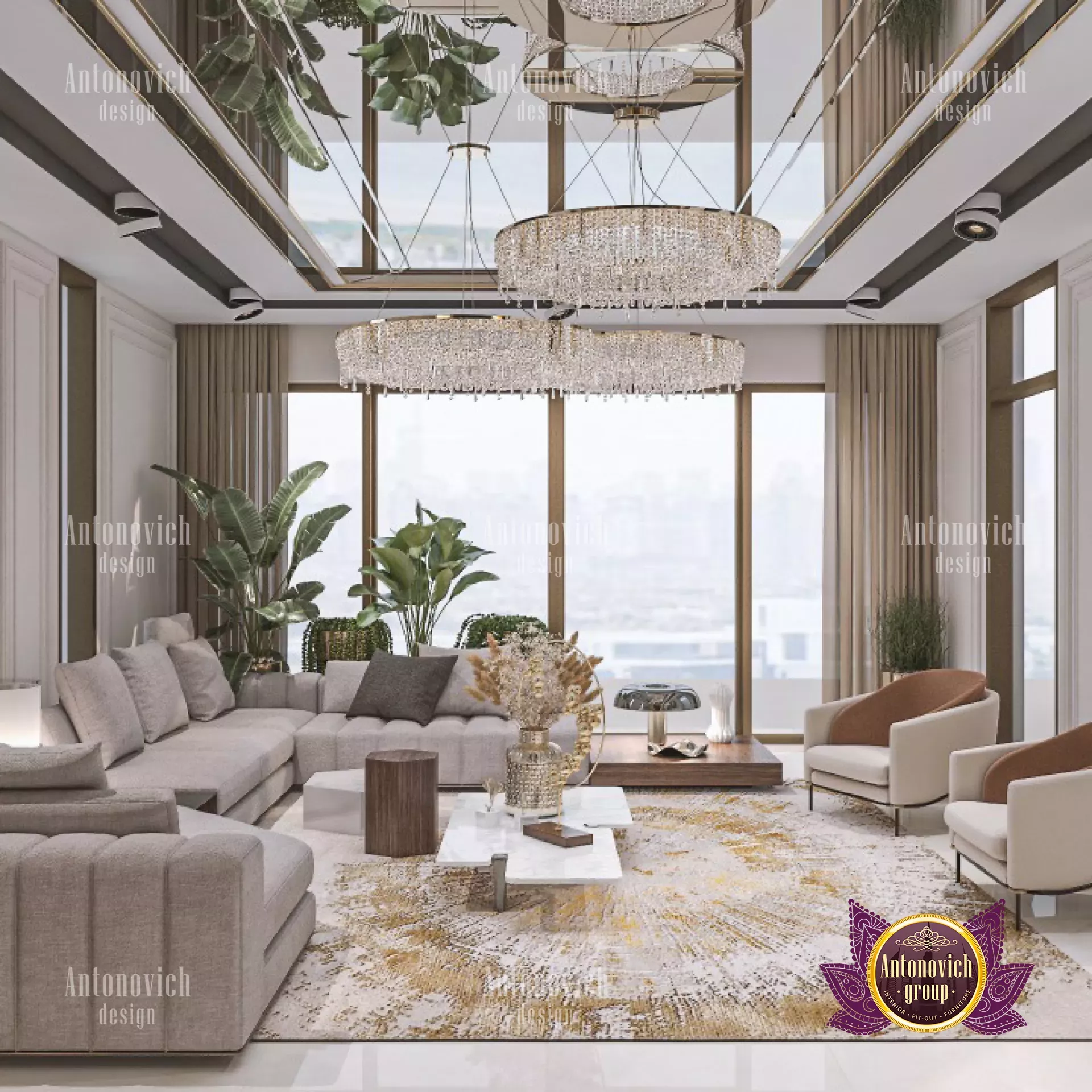Transform Your Dubai Villa with Stunning Ceiling Mirrors!
