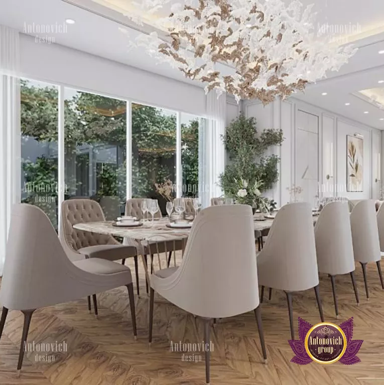 Dining Room Interior Design in Dubai