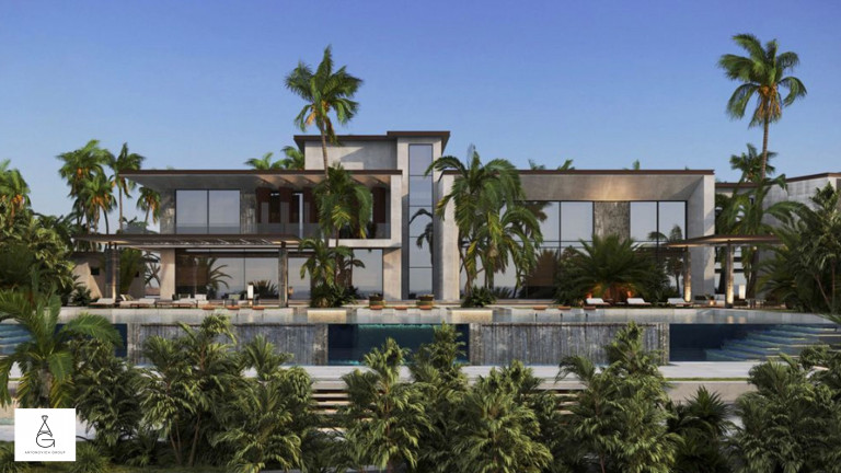 Exquisite Villa Landscape and Swimming Pool Design in Dubai