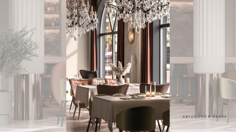 Savoring Elegance for Luxurious Restaurant Interior Design