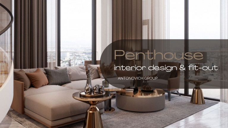 Bespoke Interior and Fit-out Solution For Modern Luxury Penthouse