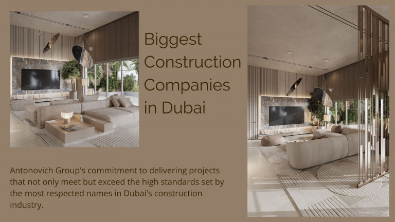 Best Construction Company for Modern Villa Dubai