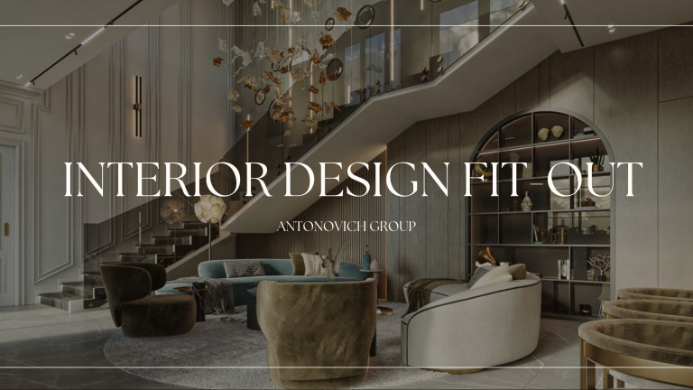 Redefining Modern Aesthetic Villa Interior Design and Fit-out in Collaboration with Top Construction Companies in Dubai