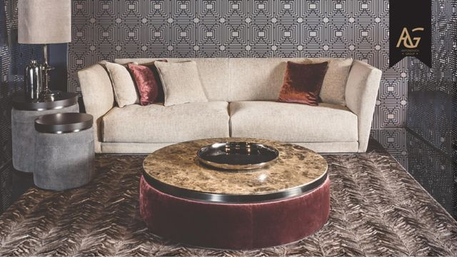 Luxurious Antonovich furniture collection featuring a stylish coffee table