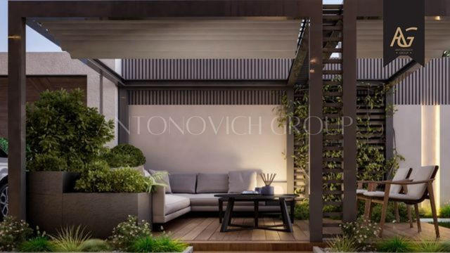 Stylish landscape design for an easy-care garden in Dubai
